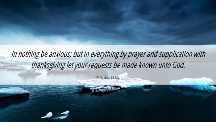 Picture 06 - Philippians 4:6 ASV Desktop Wallpaper - In nothing be anxious; but in everything by - Desktop Bible Verse Wallpaper