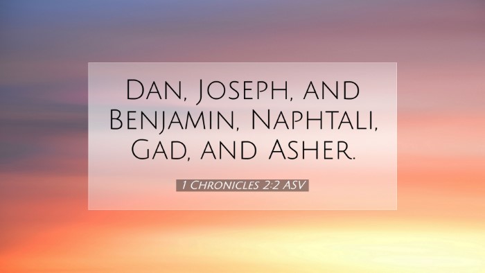 Picture 07 - 1 Chronicles 2:2 ASV Desktop Wallpaper - Dan, Joseph, and Benjamin, Naphtali, Gad, and - Desktop Bible Verse Wallpaper