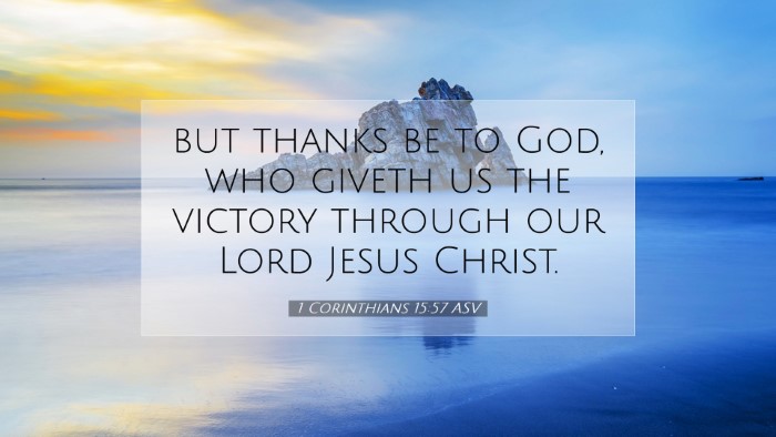 Picture 07 - 1 Corinthians 15:57 ASV Desktop Wallpaper - but thanks be to God, who giveth us the victory - Desktop Bible Verse Wallpaper