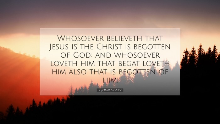 Picture 07 - 1 John 5:1 ASV Desktop Wallpaper - Whosoever believeth that Jesus is the Christ is - Desktop Bible Verse Wallpaper