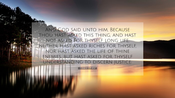 Picture 07 - 1 Kings 3:11 ASV Desktop Wallpaper - And God said unto him, Because thou hast asked - Desktop Bible Verse Wallpaper