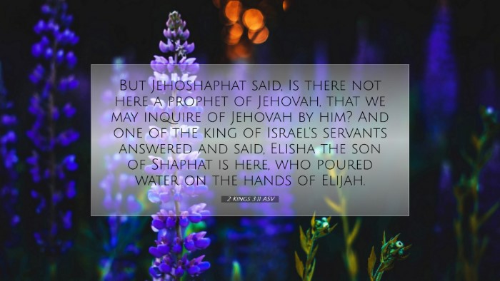 Picture 07 - 2 Kings 3:11 ASV Desktop Wallpaper - But Jehoshaphat said, Is there not here a prophet - Desktop Bible Verse Wallpaper