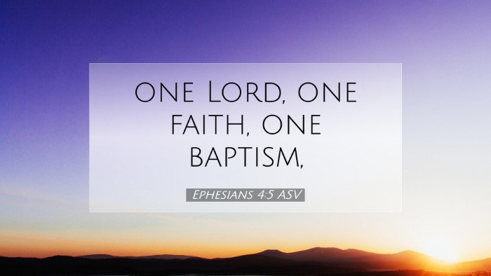 Picture 07 - Ephesians 4:5 ASV Desktop Wallpaper - one Lord, one faith, one - Desktop Bible Verse Wallpaper
