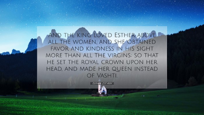 Picture 07 - Esther 2:17 ASV Desktop Wallpaper - And the king loved Esther above all the women, - Desktop Bible Verse Wallpaper