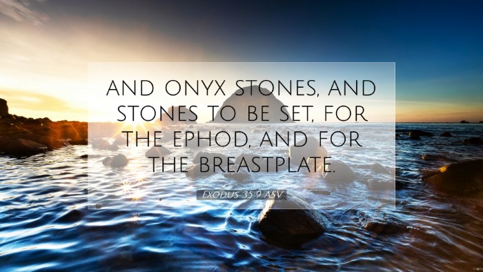 Picture 07 - Exodus 35:9 ASV Desktop Wallpaper - and onyx stones, and stones to be set, for the - Desktop Bible Verse Wallpaper