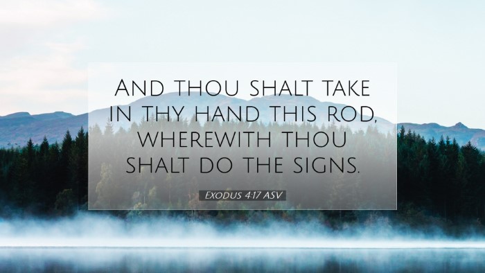 Picture 07 - Exodus 4:17 ASV Desktop Wallpaper - And thou shalt take in thy hand this rod, - Desktop Bible Verse Wallpaper