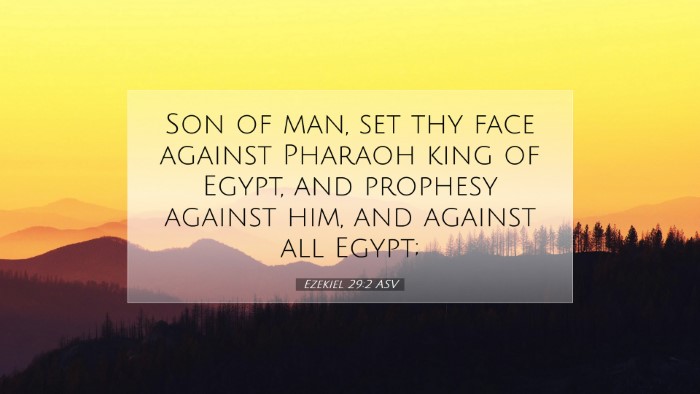 Picture 07 - Ezekiel 29:2 ASV Desktop Wallpaper - Son of man, set thy face against Pharaoh king of - Desktop Bible Verse Wallpaper