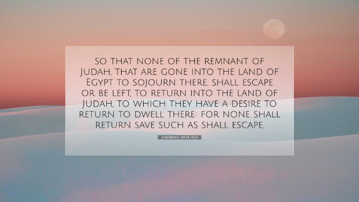 Picture 07 - Jeremiah 44:14 ASV Desktop Wallpaper - so that none of the remnant of Judah, that are - Desktop Bible Verse Wallpaper