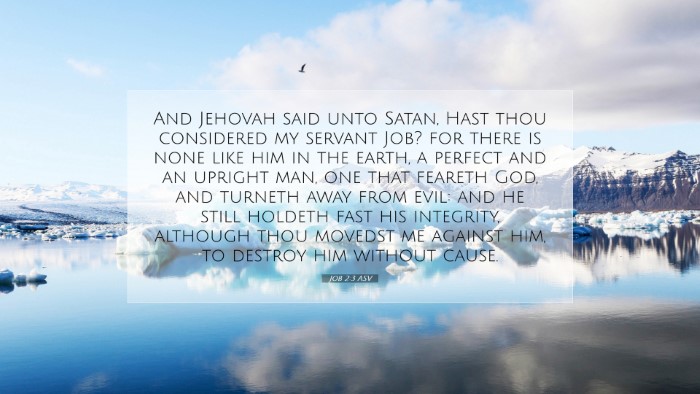 Picture 07 - Job 2:3 ASV Desktop Wallpaper - And Jehovah said unto Satan, Hast thou considered - Desktop Bible Verse Wallpaper