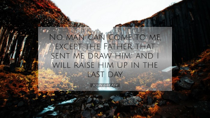 Picture 07 - John 6:44 ASV Desktop Wallpaper - No man can come to me, except the Father that - Desktop Bible Verse Wallpaper