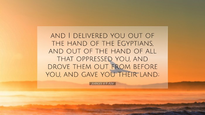 Picture 07 - Judges 6:9 ASV Desktop Wallpaper - and I delivered you out of the hand of the - Desktop Bible Verse Wallpaper