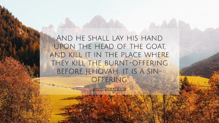 Picture 07 - Leviticus 4:24 ASV Desktop Wallpaper - And he shall lay his hand upon the head of the - Desktop Bible Verse Wallpaper