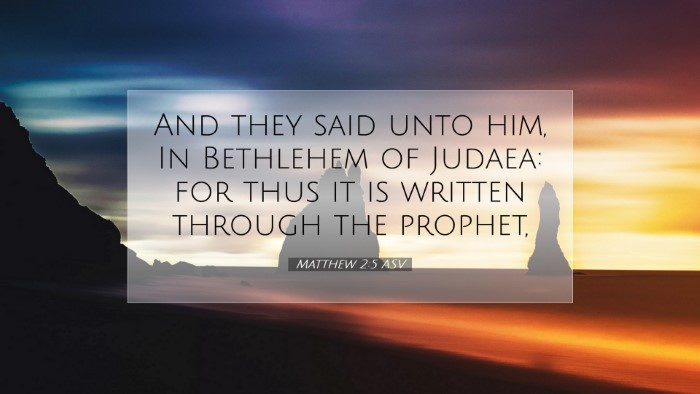 Picture 07 - Matthew 2:5 ASV Desktop Wallpaper - And they said unto him, In Bethlehem of Judaea: - Desktop Bible Verse Wallpaper
