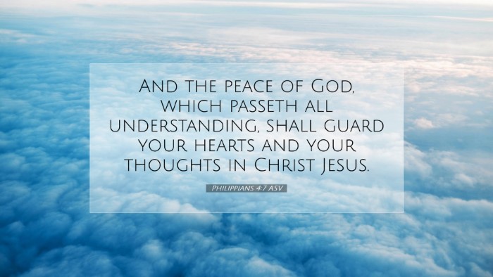 Picture 07 - Philippians 4:7 ASV Desktop Wallpaper - And the peace of God, which passeth all - Desktop Bible Verse Wallpaper