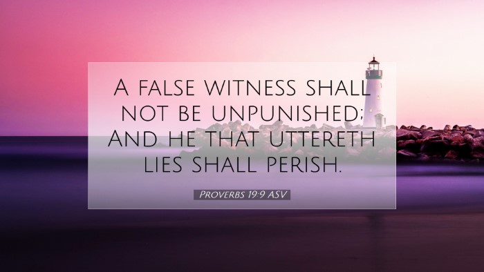 Picture 07 - Proverbs 19:9 ASV Desktop Wallpaper - A false witness shall not be unpunished; And he - Desktop Bible Verse Wallpaper