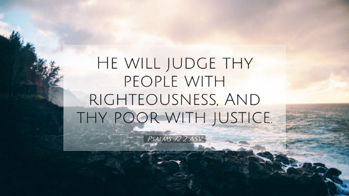 Picture 07 - Psalms 72:2 ASV Desktop Wallpaper - He will judge thy people with righteousness, And - Desktop Bible Verse Wallpaper