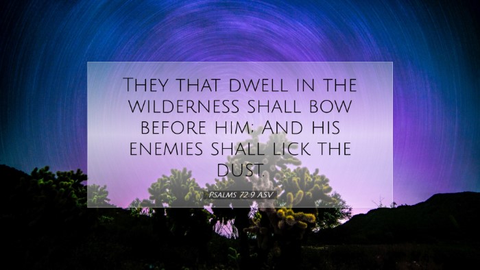 Picture 07 - Psalms 72:9 ASV Desktop Wallpaper - They that dwell in the wilderness shall bow - Desktop Bible Verse Wallpaper