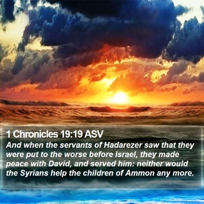 1 Chronicles 19:19 ASV Bible Verse Image