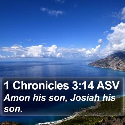 1 Chronicles 3:14 ASV Bible Verse Image