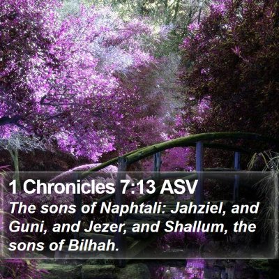 1 Chronicles 7:13 ASV Bible Verse Image