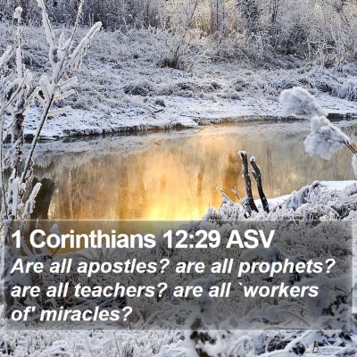 1 Corinthians 12:29 ASV Bible Verse Image