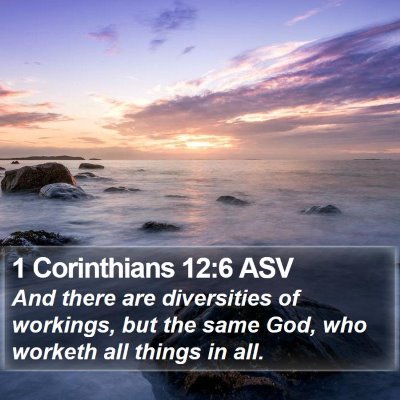 1 Corinthians 12:6 ASV Bible Verse Image
