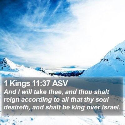 1 Kings 11:37 ASV Bible Verse Image
