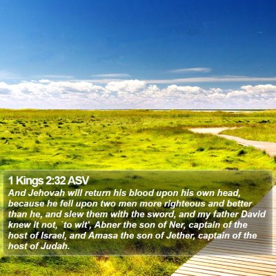 1 Kings 2:32 ASV Bible Verse Image