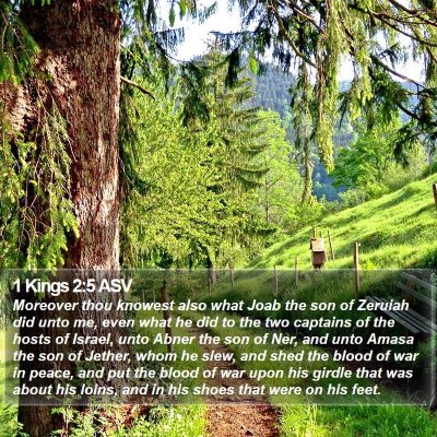 1 Kings 2:5 ASV Bible Verse Image