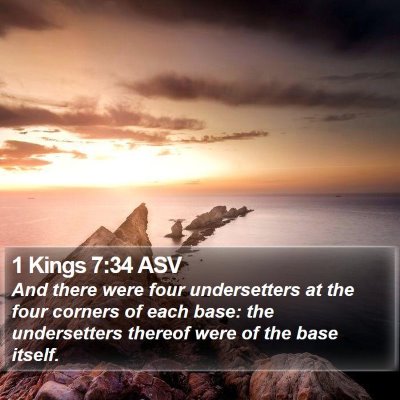 1 Kings 7:34 ASV Bible Verse Image