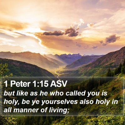 1 Peter 1:15 ASV Bible Verse Image