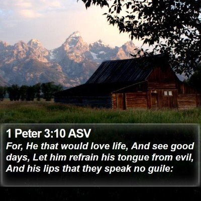 1 Peter 3:10 ASV Bible Verse Image