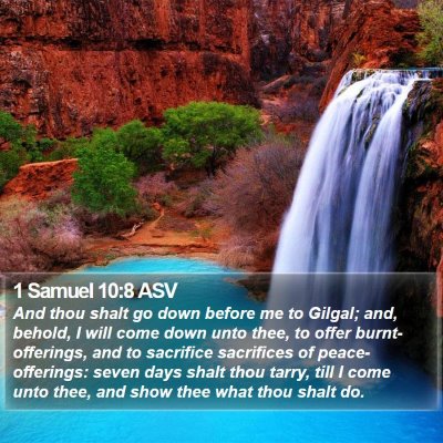 1 Samuel 10:8 ASV Bible Verse Image