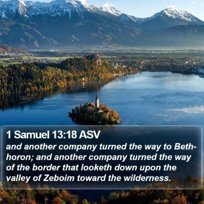 1 Samuel 13:18 ASV Bible Verse Image