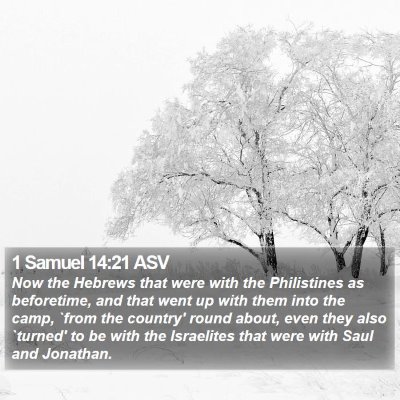 1 Samuel 14:21 ASV Bible Verse Image
