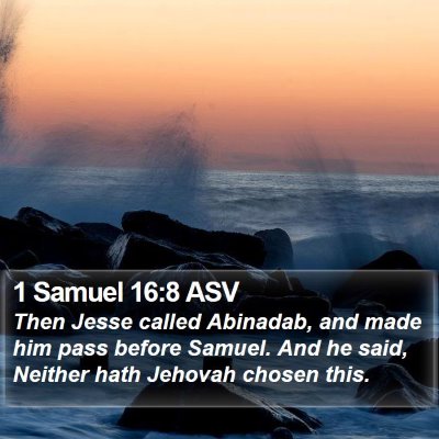 1 Samuel 16:8 ASV Bible Verse Image
