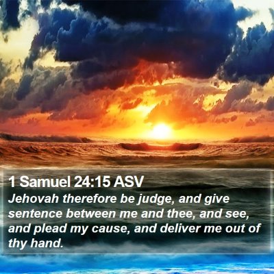1 Samuel 24:15 ASV Bible Verse Image