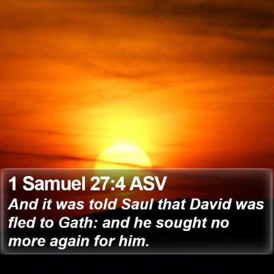 1 Samuel 27:4 ASV Bible Verse Image