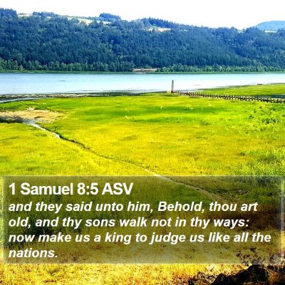 1 Samuel 8:5 ASV Bible Verse Image