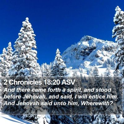 2 Chronicles 18:20 ASV Bible Verse Image