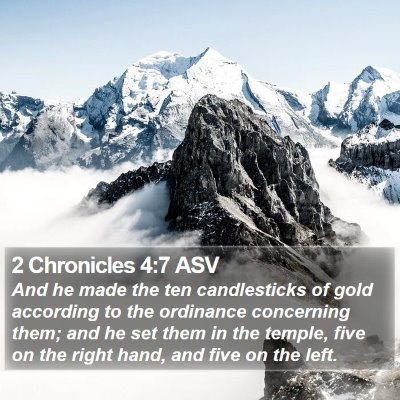 2 Chronicles 4:7 ASV Bible Verse Image