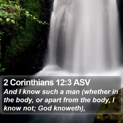 2 Corinthians 12:3 ASV Bible Verse Image