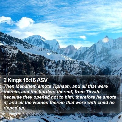 2 Kings 15:16 ASV Bible Verse Image
