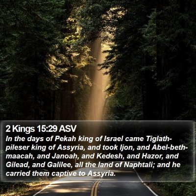 2 Kings 15:29 ASV Bible Verse Image