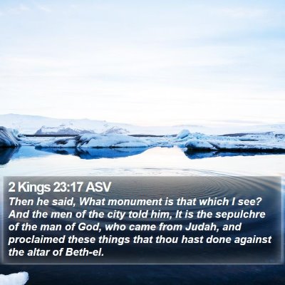2 Kings 23:17 ASV Bible Verse Image