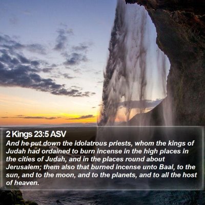 2 Kings 23:5 ASV Bible Verse Image