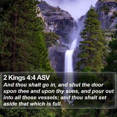 2 Kings 4:4 ASV Bible Verse Image