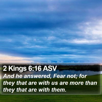 2 Kings 6:16 ASV Bible Verse Image