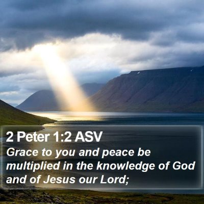 2 Peter 1:2 ASV Bible Verse Image