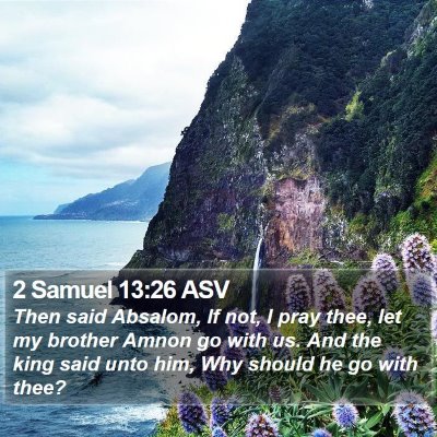 2 Samuel 13:26 ASV Bible Verse Image